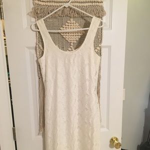 Charlotte Russe White Lace Dress